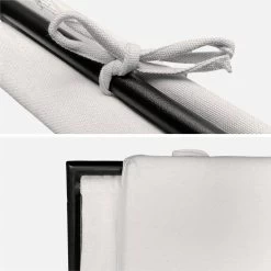 Fauteuil Relax En Toile, Structure Métal (lot De 2) -Sweeek mtrlxkdecrux2 c0d682dac7a0e777a76c064202594721