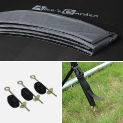 Trampoline 305cm Filet Intérieur Avec Pack D'accessoires + Tente De Camping -Sweeek pack305indome 96c809bda4458bac3b6f5fa44cd8aa61