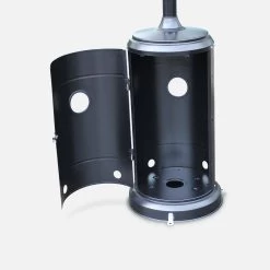 Parasol Chauffant Gaz 12,5kW Couleur : Noir -Sweeek pc1204bk b73211ed056dbbd27457e1d894f746b6