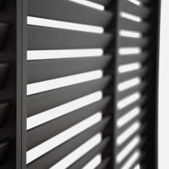 Pergola Bioclimatique Aluminium 3x4 Et Lot De 3 Persiennes 130cm -Sweeek pgbc3x4p130x3at 7cbac8a81c3cce2b21ff44c6ef5e1010