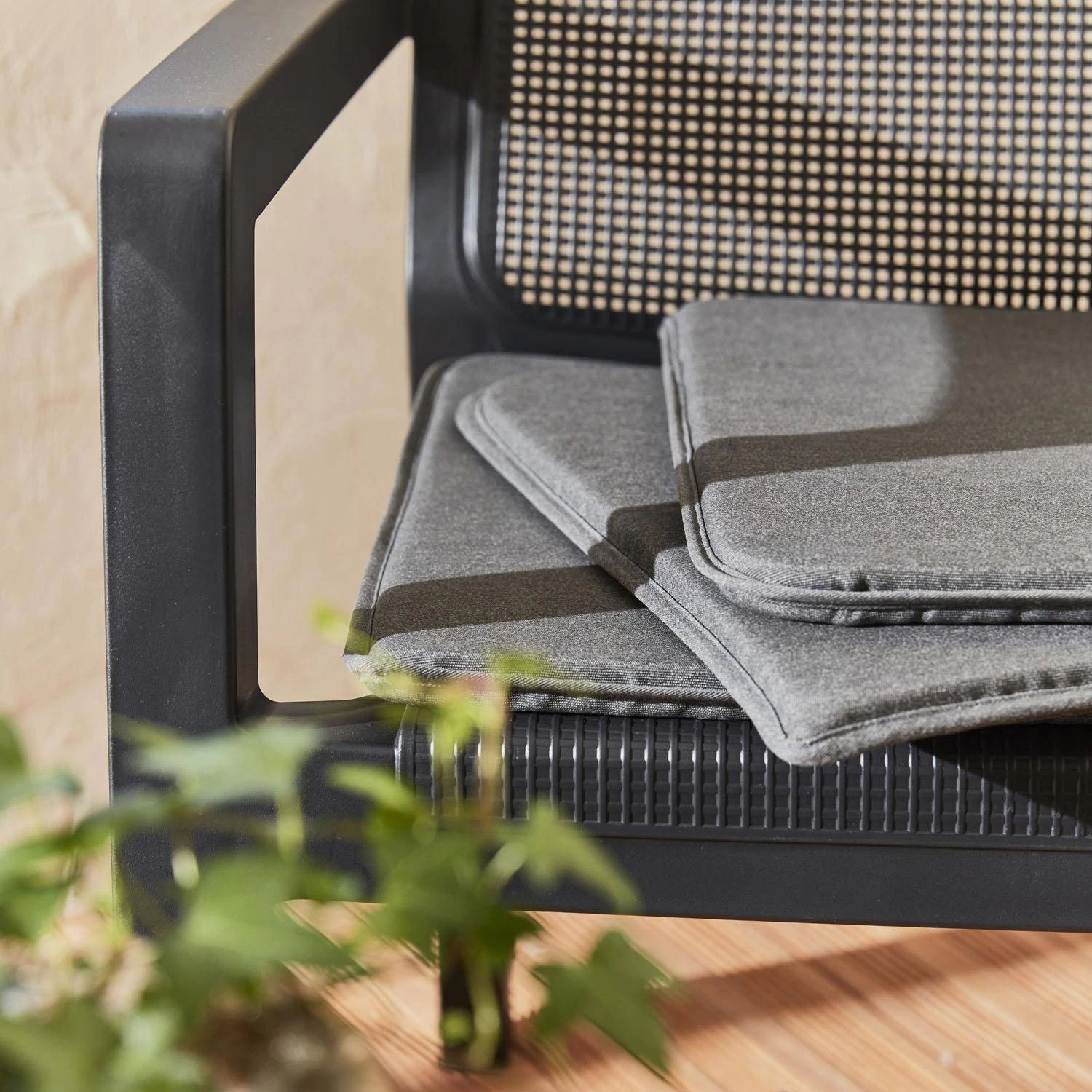 Salon De Jardin Résine Injectée 4 Places 2 Salon De Jardin Résine Injectée 4 Places – Image 2