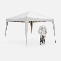Tonnelle Pliante 3x3m Couleur : Sable