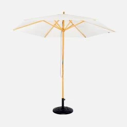 Parasol Rond 3m Couleur : Ecru