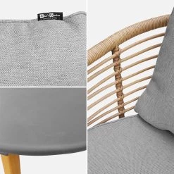 Salon De Jardin Bas Résine Tressée Effet Rotin 2 Places Couleur : Gris Chiné 8 Salon De Jardin Bas Résine Tressée Effet Rotin 2 Places Couleur : Gris Chiné -Sweeek rawarmtx2gy f362c98881aadb0ebfc95f2a23c2d909