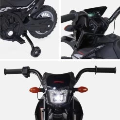 Moto électrique Enfant Honda 6V, 1 Place Couleur : Noir -Sweeek rocmotohondabk 546badff9ea6b892a0a19d540551a95e