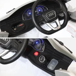 Voiture électrique Enfant Audi Q8 12V, 1 Place Couleur : Blanc 11 Voiture électrique Enfant Audi Q8 12V, 1 Place Couleur : Blanc -Sweeek rocq8rcwh a5cf0735a84edd308d37428f0ca1c533
