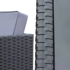 Table De Jardin Vasto 12 Et Sa Housse Couleur : Noir / Gris 13 Table De Jardin Vasto 12 Et Sa Housse Couleur : Noir / Gris -Sweeek salon de jardin 8 12 places vasto avec housse de protection coloris noir coussins gris table encastrable 60b630e4b7ebcbcb8e48fa2a094e3d77