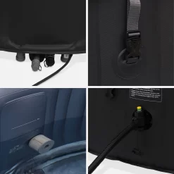 Spa Gonflable 8 Places Rond, Filtration MDC, Désinfection UVC, Bâche -Sweeek spabergen8 32591bff86ab02071aca0cddc251a590