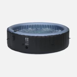 Spa Gonflable 8 Places Rond, Filtration MDC, Désinfection UVC, Bâche