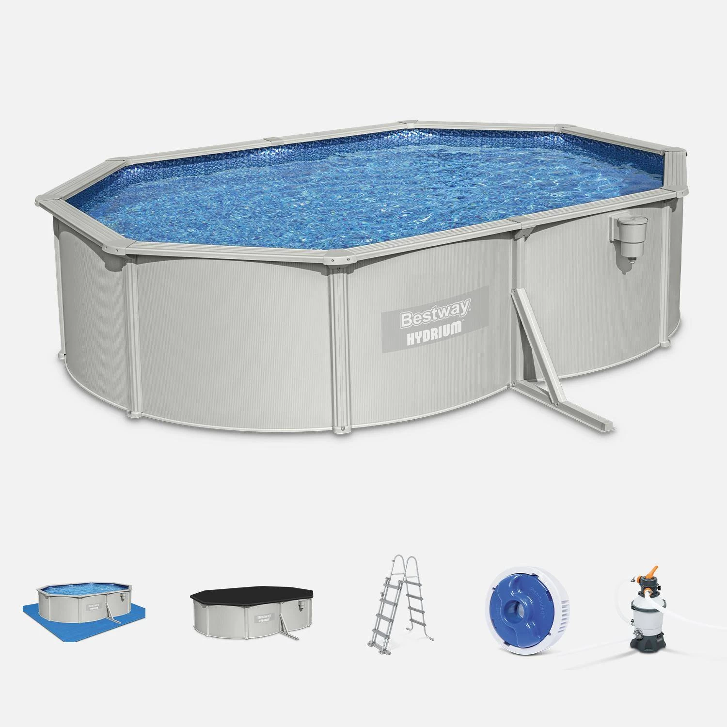 Piscine Hors Sol Ovale Avec Accessoires 1 Piscine Hors Sol Ovale Avec Accessoires