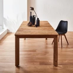 Table Intérieur/extérieur En Teck Recyclé, 8 Places 220cm -Sweeek tk220rcy 09b48d38e51dd33ff53df73302e8e003