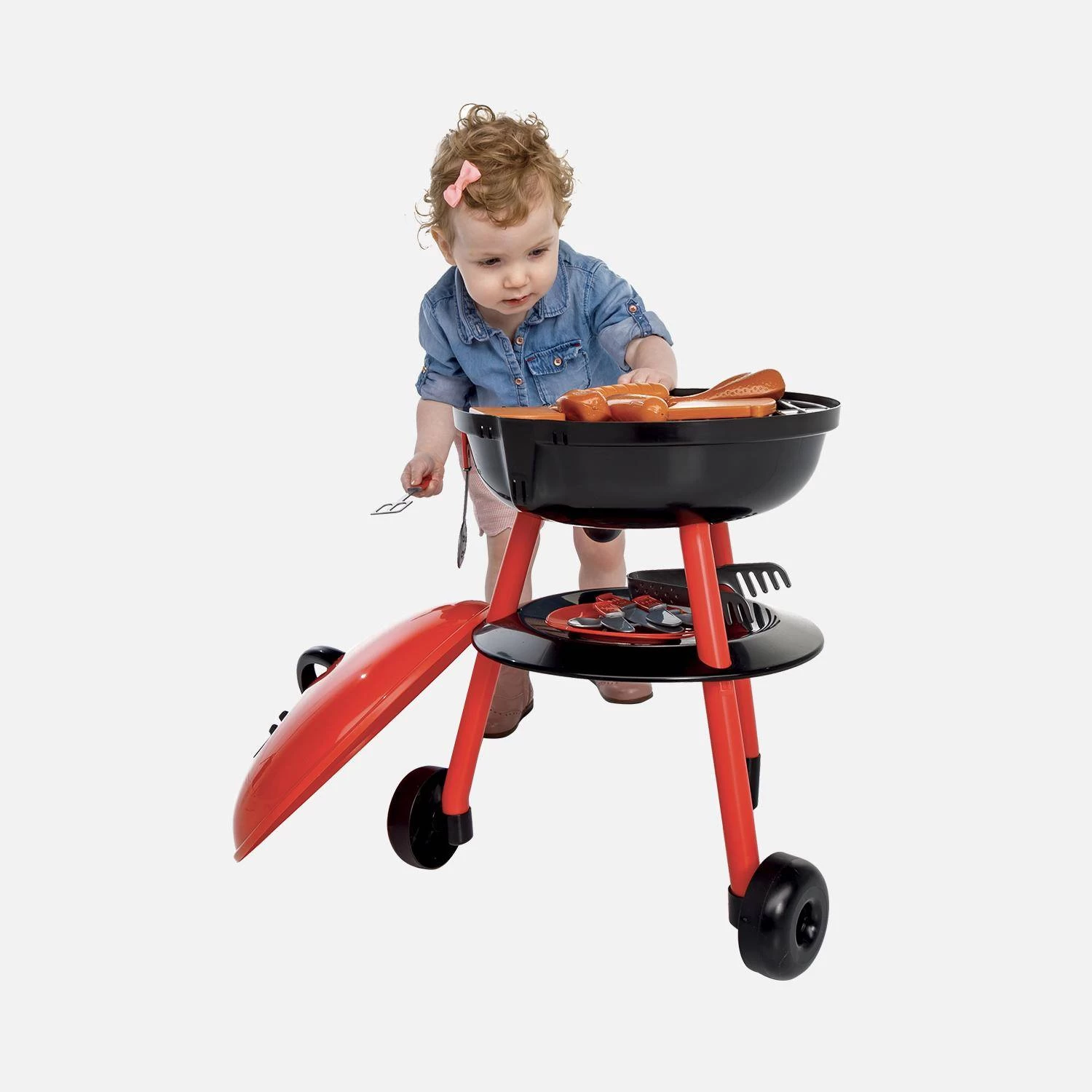 Barbecue Charbon Pour Enfant, Avec Accessoires 2 Barbecue Charbon Pour Enfant, Avec Accessoires – Image 2