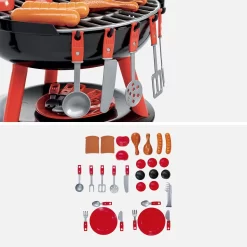 Barbecue Charbon Pour Enfant, Avec Accessoires 7 Barbecue Charbon Pour Enfant, Avec Accessoires -Sweeek toybbqred c561350815b52f3fa34b463356c4ee9c