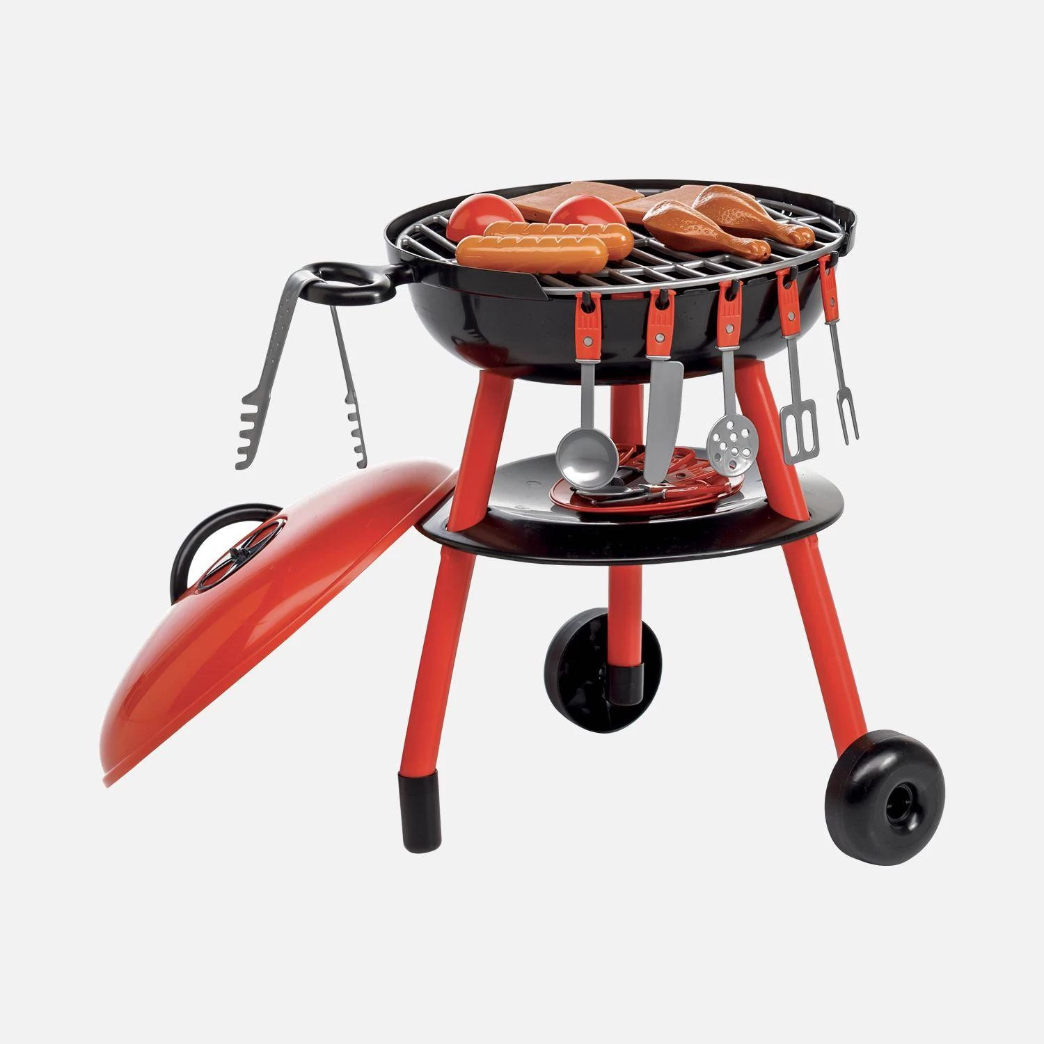 Barbecue Charbon Pour Enfant, Avec Accessoires 3 Barbecue Charbon Pour Enfant, Avec Accessoires – Image 3