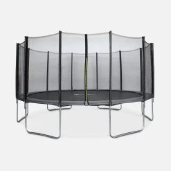 Trampoline 490cm Filet Protection Couleur : Gris