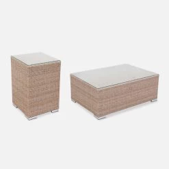 Salon De Jardin Résine Tressée 8 à 10 Places Couleur : Beige / Beige 12 Salon De Jardin Résine Tressée 8 à 10 Places Couleur : Beige / Beige -Sweeek w001natbg 233f9bccd45293d416d6d6e35b33c0c8