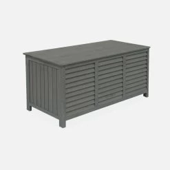 Coffre De Rangement Bois 330L 9 Coffre De Rangement Bois 330L -Sweeek wdbox130gy 7b4a7fceee0e1f644e4fa857d060947b