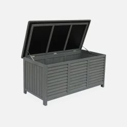 Coffre De Rangement Bois 330L 11 Coffre De Rangement Bois 330L -Sweeek wdbox130gy a2c2d305706a7952b6e3a90bf1d0bcc2