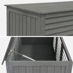 Coffre De Rangement Bois 330L 13 Coffre De Rangement Bois 330L -Sweeek wdbox130gy a2cc083492a60a7c416024a4167187fd