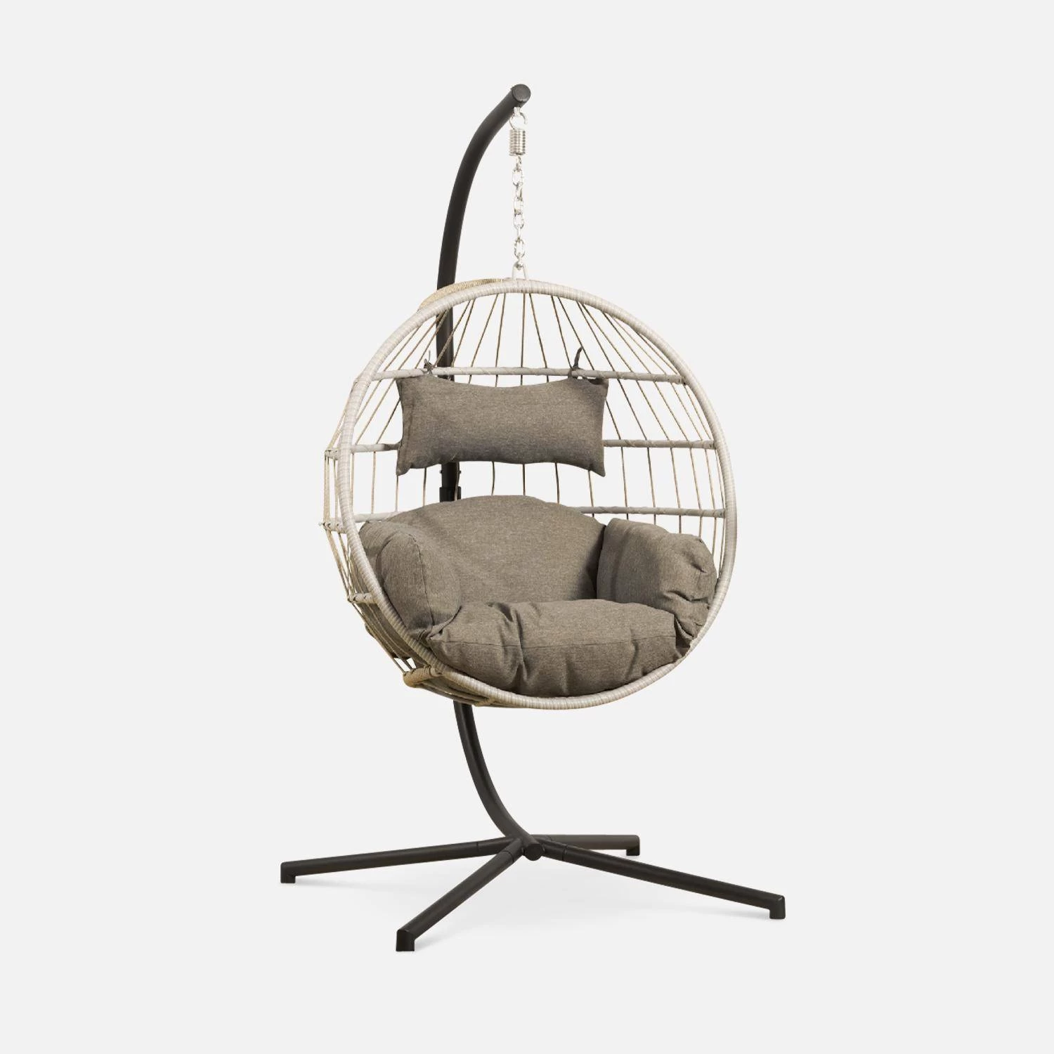 Fauteuil Suspendu Rond En Corde 3 Fauteuil Suspendu Rond En Corde – Image 3