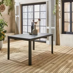 Table De Jardin Extensible Aluminium, 6 à 8 Places 9 Table De Jardin Extensible Aluminium, 6 à 8 Places -Sweeek xtafsq147at 1f9a6c3db7764a6327c0b59504a78288